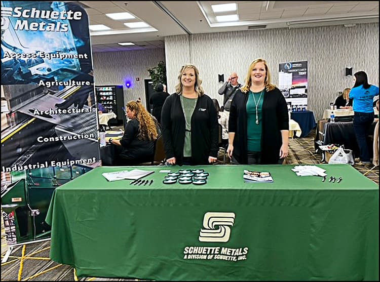 schuette metals at business expo